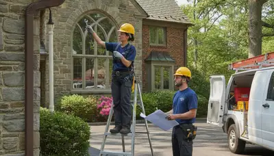Philadelphia, PA plumber repairing a kitchen sink for plumbing service and leak repair