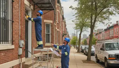 Philadelphia, PA plumber repairing a leak for residential plumbing service