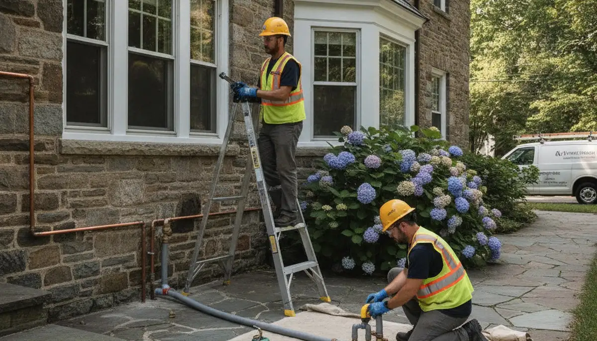 Philadelphia PA plumber providing residential plumbing repair service