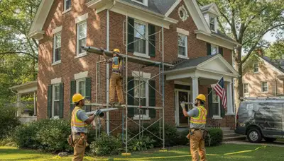 Philadelphia, PA plumber repairing a sink drain for residential plumbing service