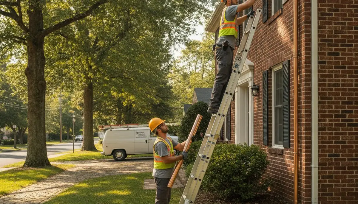 Philadelphia, PA plumber repairing a residential plumbing issue for local service call