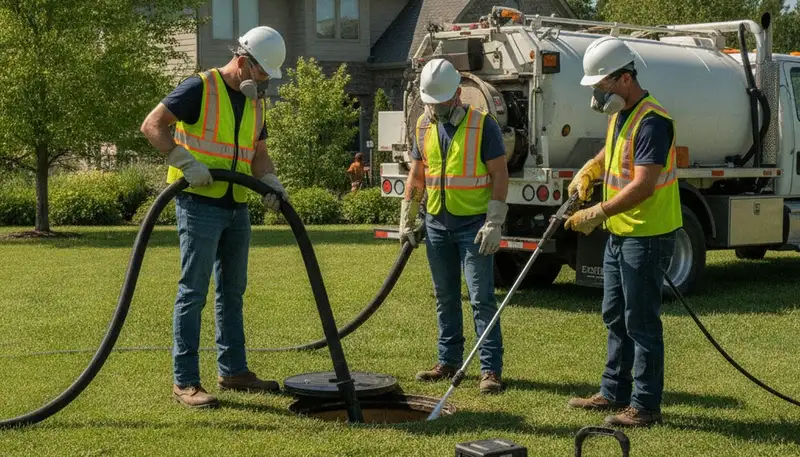 Septic tank cleaning service in Philadelphia, PA for homes with aging plumbing systems