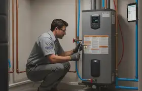 Philadelphia, PA water heater repair service widget for plumbing repair homeowners